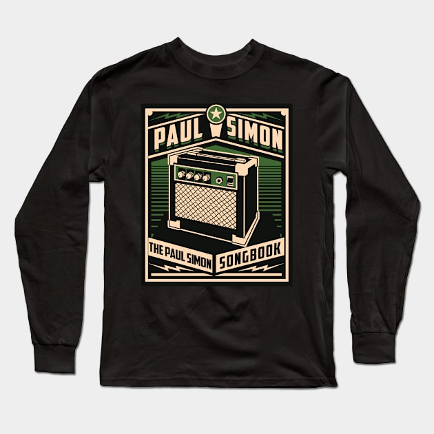 Paul Simon songbook Long Sleeve T-Shirt by yellowed